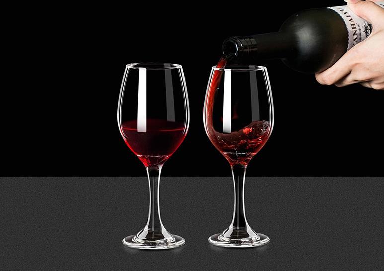 2 Stks/partij 350Ml Kristallen Wijnglas