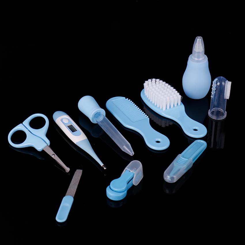 Nail Haar Dagelijkse Verpleegkundige Gereedschap Baby Grooming Care Manicure Set Gezondheidszorg Kit Clipper Tandenborstel Haarborstel Kam Nagelvijl Schaar