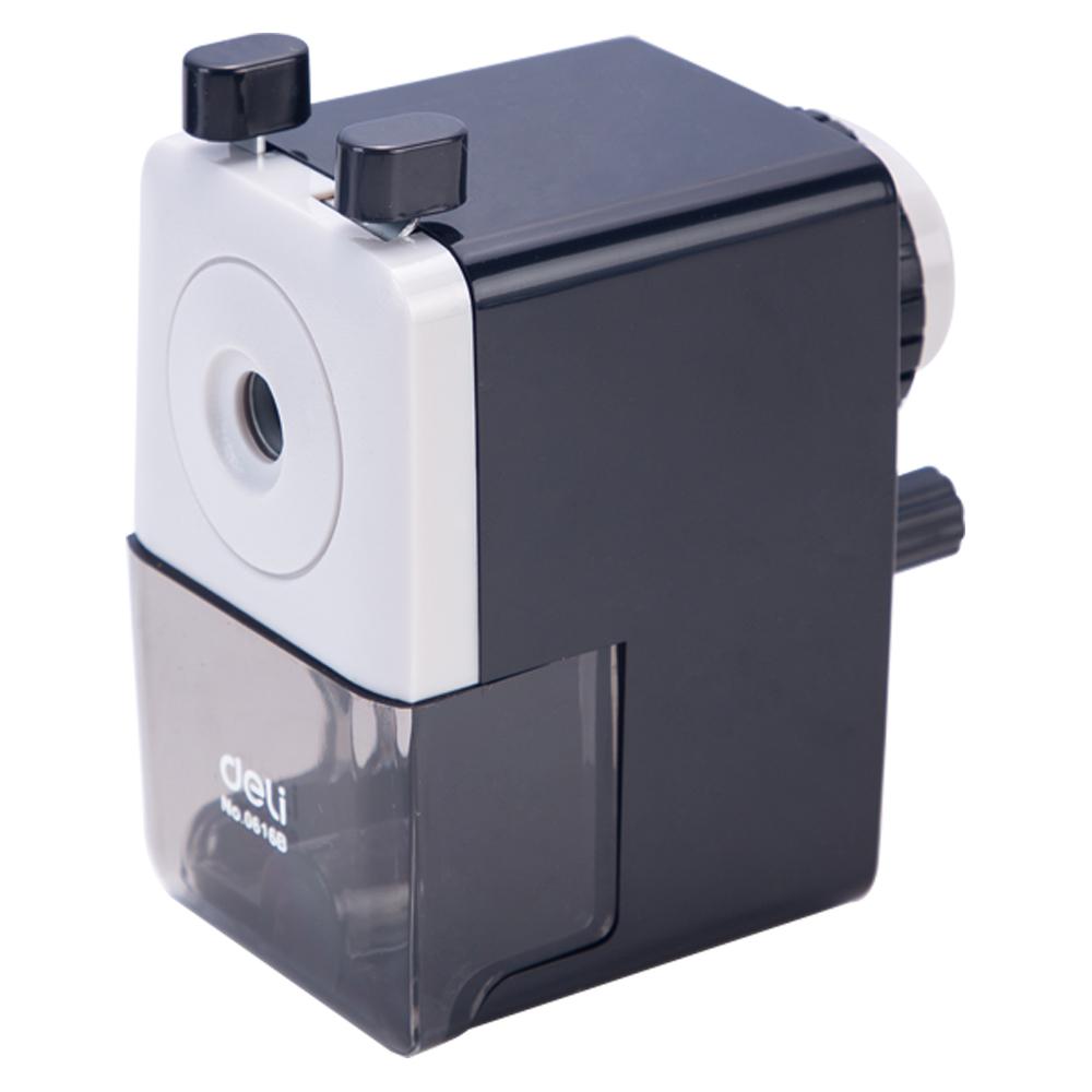 Rotary pencil sharpener pencil cutter smooth sharpening school accessories stationery Machines Sharpening Pencil Sharpener Cute: black