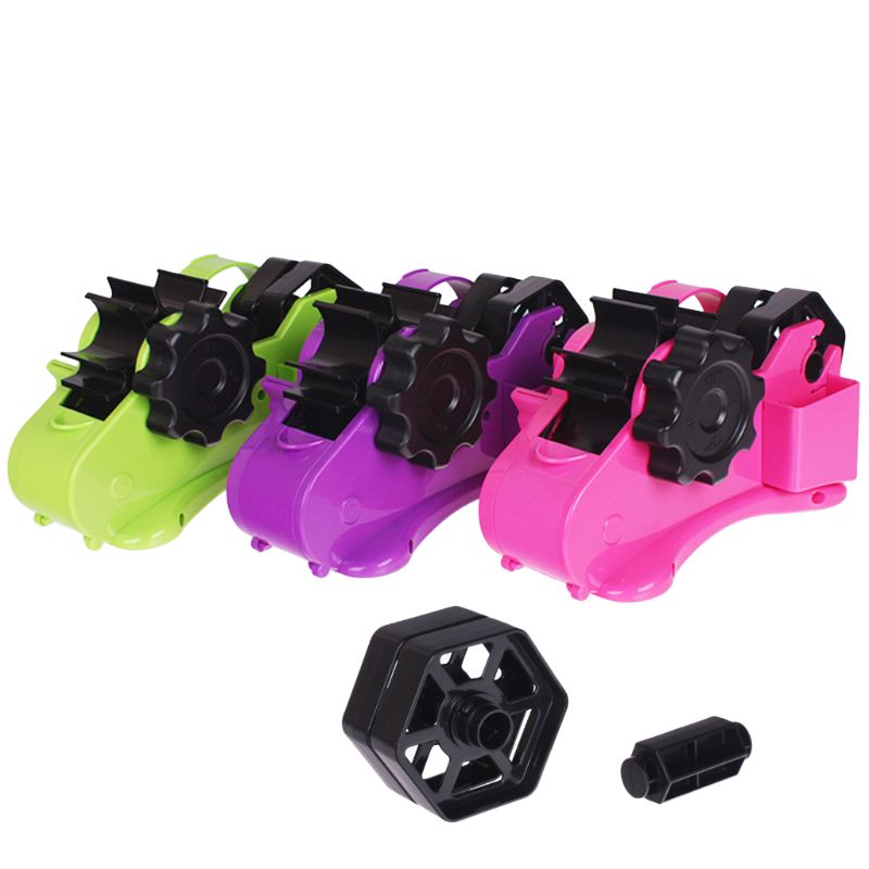 Semi-Auto Tape Dispenser With 35mm Fixed Length Tape Cutter Desktop Office Packing Home Tools M17F