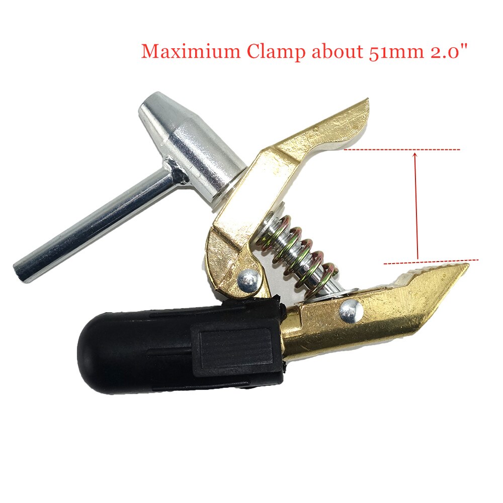 Heavy Duty 600A Ground Clamp Brass MMA MIG TIG Industrial Screw Type Welding Machine Clamp