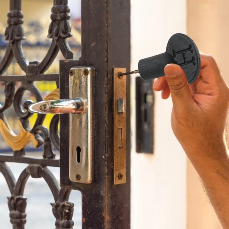 Locksmith Tool Opening a Door Following Multi Purpose Key Repair Machine Handle Equipment Props Handles Sets