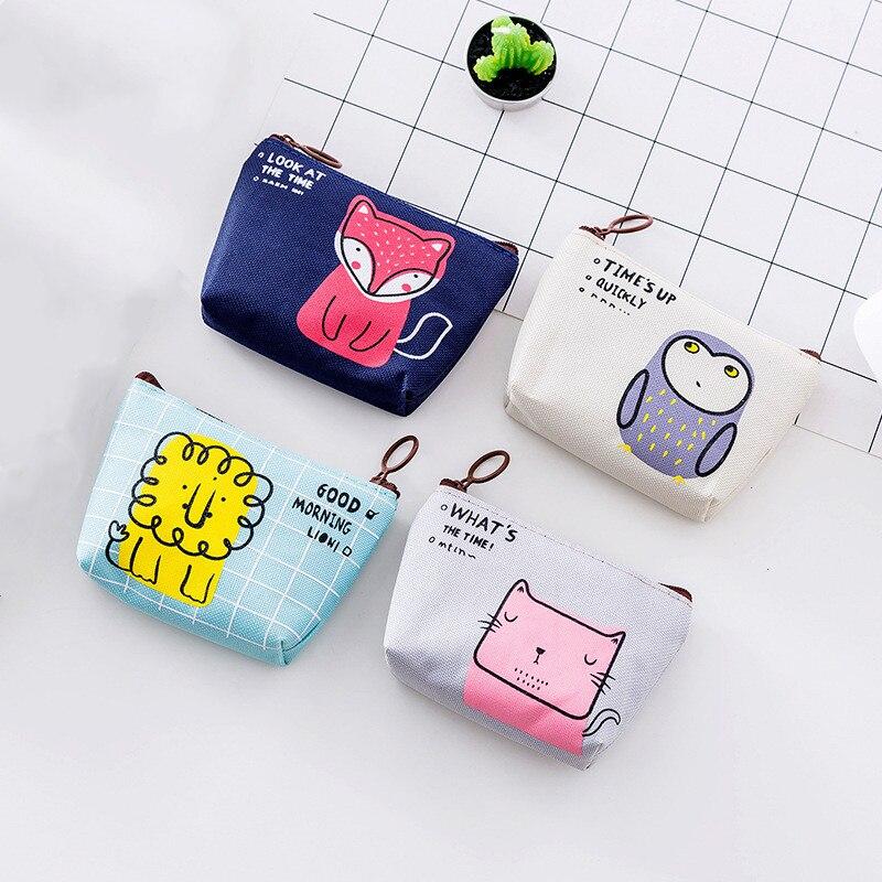 Canvas ID Credit Card Holder Women Travel ID Bank Credit Card Holder Business Card wallet