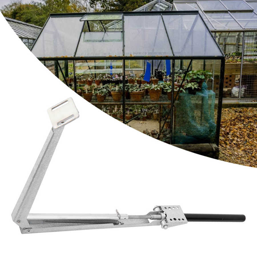 Greenhouse Automatic Window Opener Agricultural Solar Heat Sensitive Window Opener with Dual Springs Garden Tools