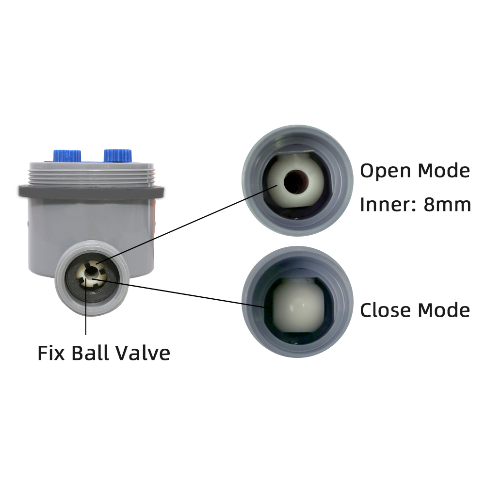Tuinbesproeiingstimer Kogelkraan / magneetventiel Irrigatiecontroller Huis Tuin Automatische besproeiing Elektronische klep