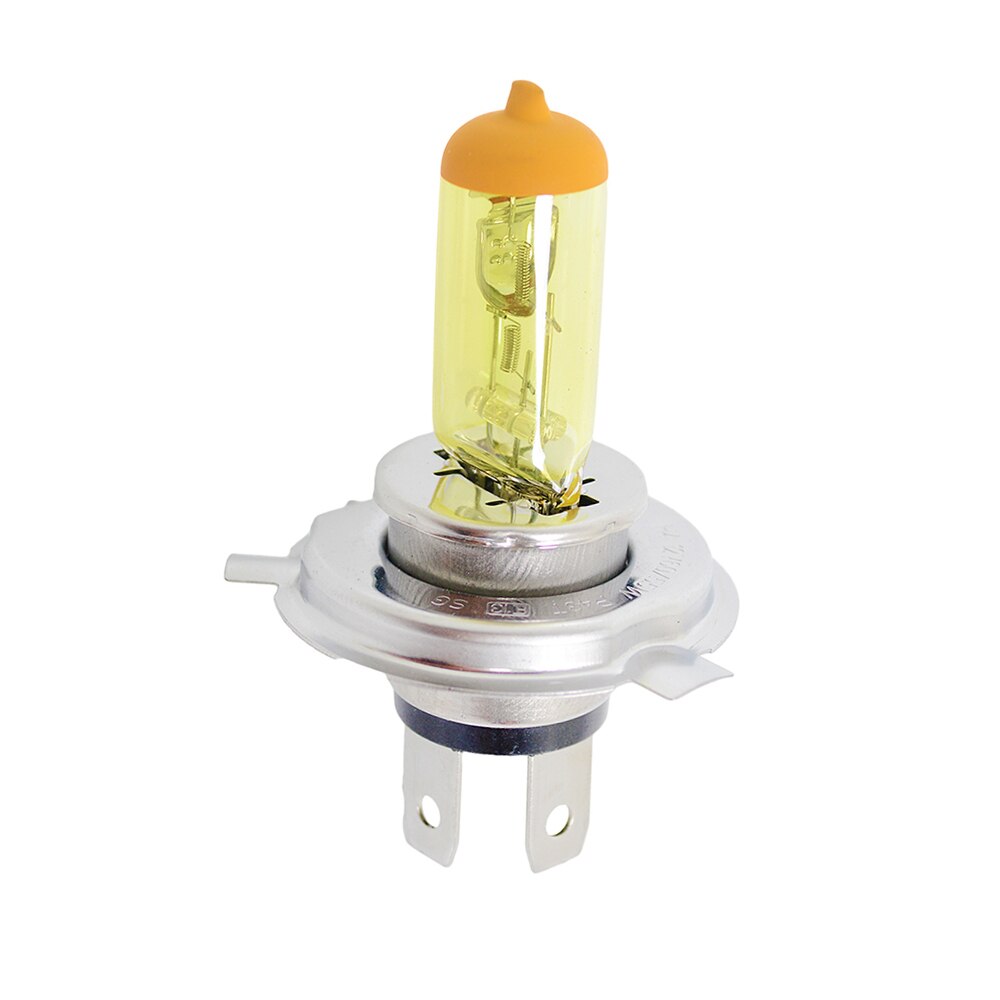 Flytop 1 sztuk żółty H1 H3 H4 H7 H8 H11 9005 9006 żarówka halogenowa 12V 55W 3000K szkło kwarcowe ksenonowy reflektor samochodowy lampa samochodowa