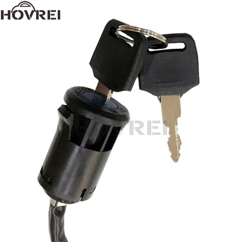 Universal 4 Wire Ignition Key Switch Motorcycle Kart Pit Quad Bike Motorcycle Switches ATV Ignition Key Switch For Suzuki honda
