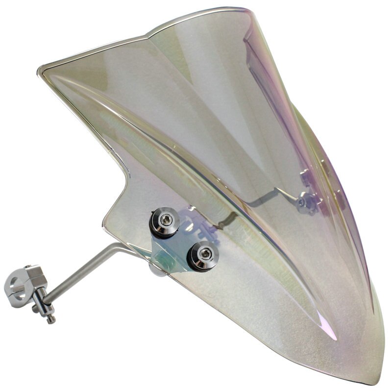 Parabrisas para Suzuki SV650 SV 650 Gixxer 250 Gladius 650 SFV650 400 SFV400, soporte para parabrisas de 7/8 "o 1"