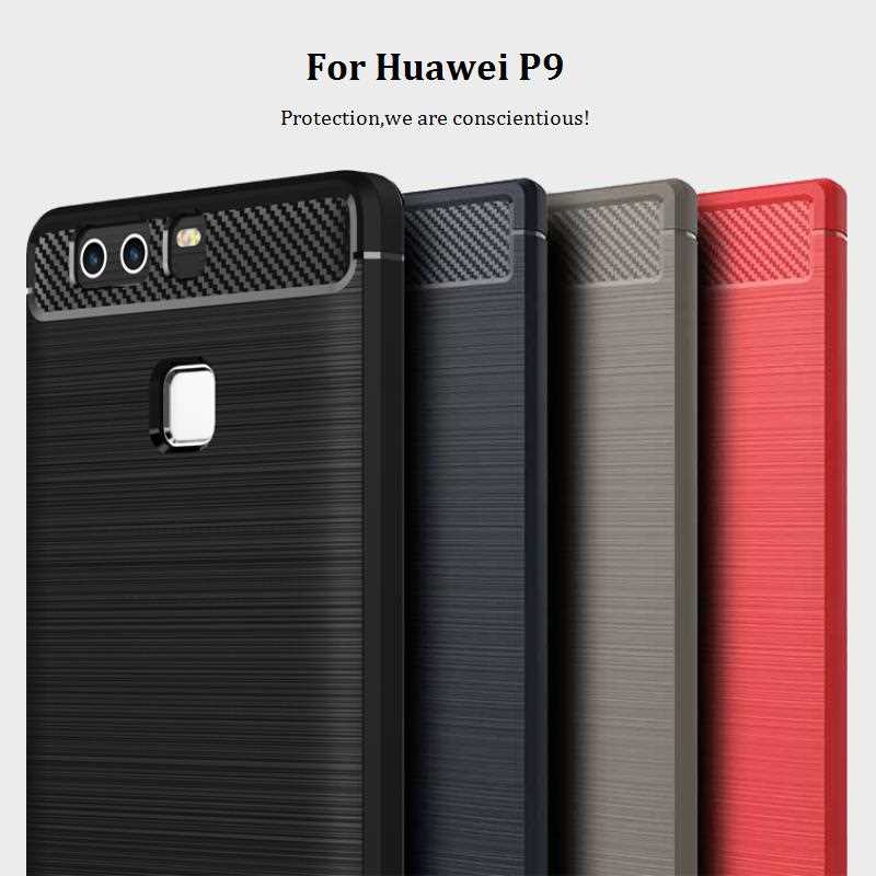 Weiche Silikonhülle für Huawei P9 / P9 Lite - Stoßfeste TPU-Hülle