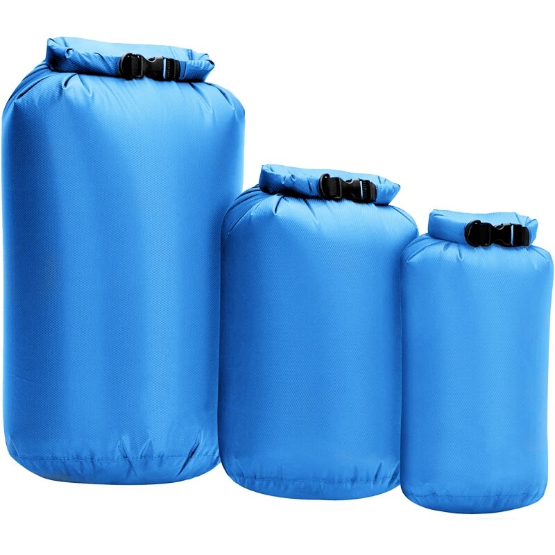Bolsa seca impermeable de embalaje 8L 40L 70L bolsa impermeable para nadar Kayak a la deriva: Multicolor