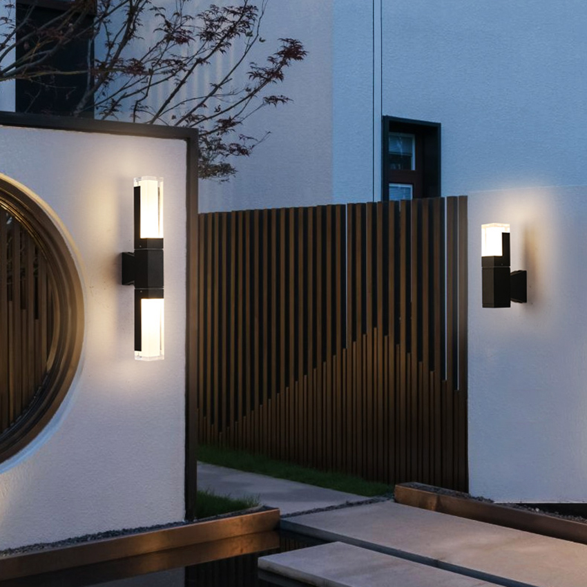Led Waterdichte Wandlampen, Binnen-En Buitenlicht, Binnenplaats Veranda, Woonkamer, Gang, Slaapkamer Muur Schans,