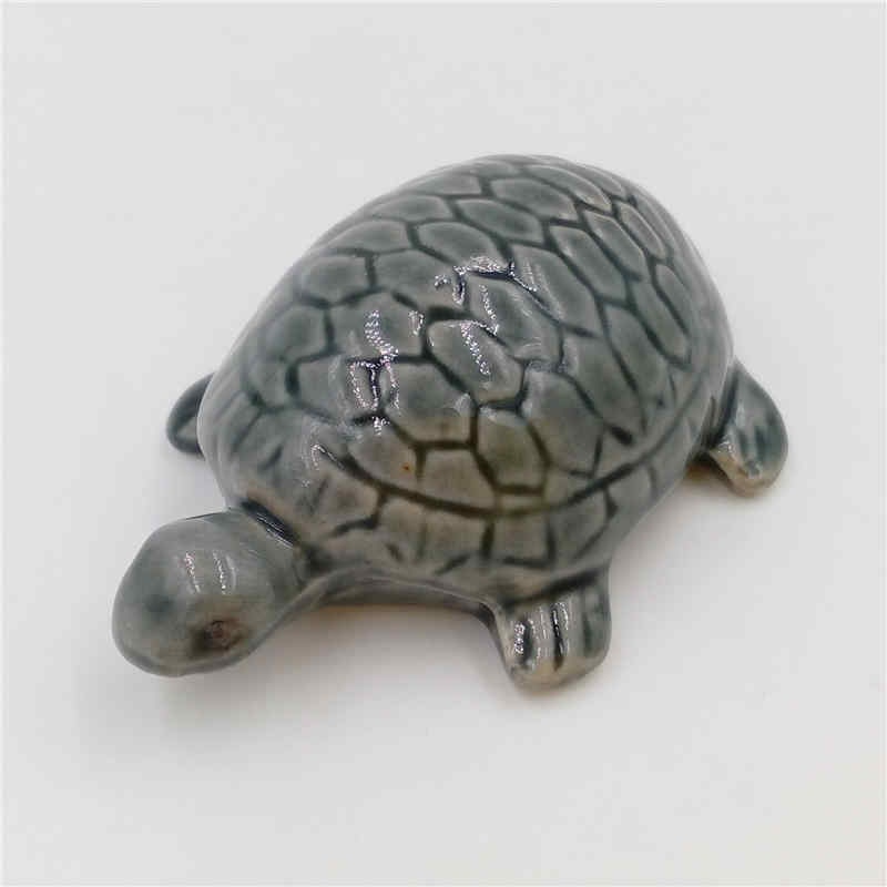 Artificial Ceramic Aquatic Sea Turtle Tortoise Aquarium Ornament Fish Tank Decoration Turtle Decor Turtle Toys