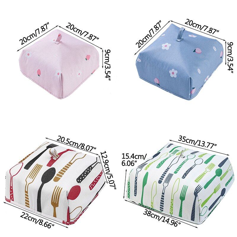 Voedsel Covers Leuke Cartoon Keukengerei Gevouwen Keuken Voedsel Schotel Cover Keukengerei Voedsel Isolatie Schotel Cover Huishoudelijke Artikelen