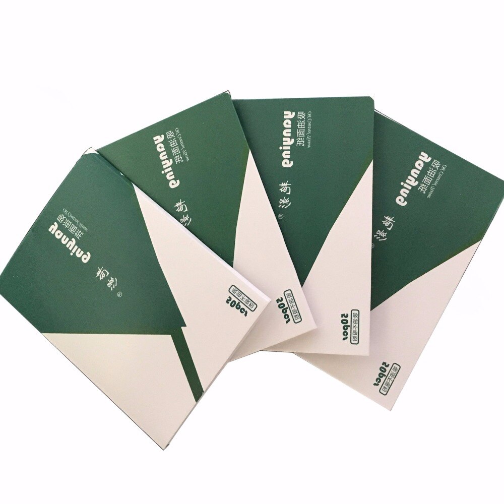 4 packs (200 Pcs) Paper Pulp Random Control Absorption Film Tissue Makeup Blotting Paper GYH