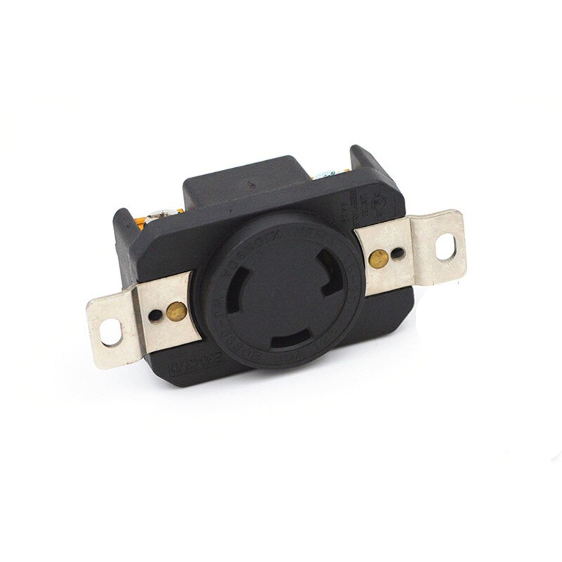 High Power American 3p NEMA L5-30P L5-30R us assembled industrial power converter plug Japan inline wire connector Receptacle