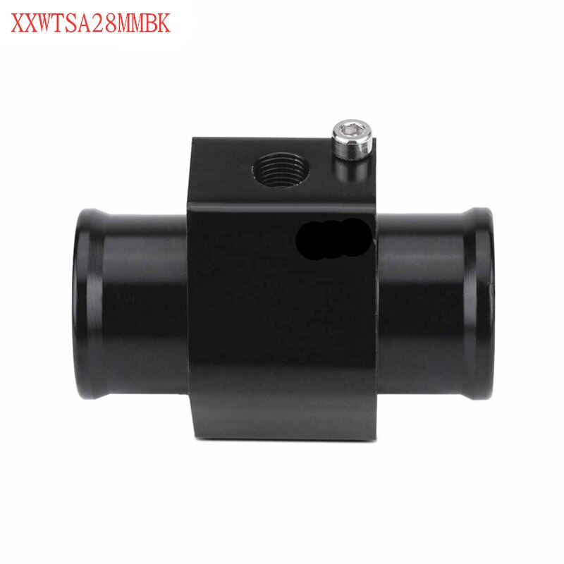 Wasser Temp Gauge Kühler Temperatur Wasser Temp Joint Rohr Sensor Schlauch Adapter 40mm 38mm 36mm 34mm 32mm 30mm 28mm 26mm: XXWTSA28MMBK