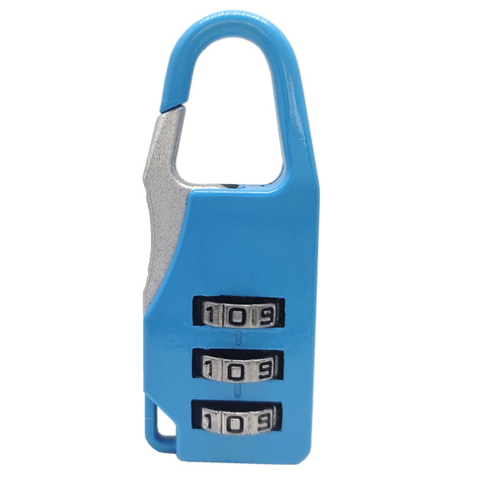 3 Dial Digit Number Code Password Combination Padlock Travel Security Safe Lock: F