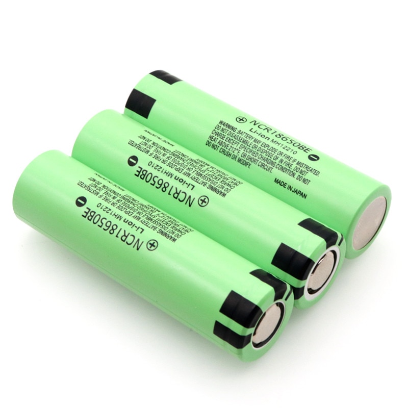 100% Original 18650 Battery NCR18650BE 3.7V 3200 mah 18650 Lithium Rechargeable Battery For Flashlight batteries