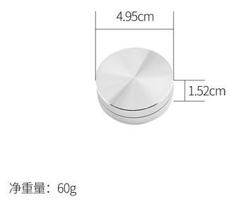 Mini Aluminum Alloy Pottery Wheel Turntable Small Sculpture Display Stand Base Bearing Rotating Wheel Polymer Clay Tools 3-12cm: 50mm