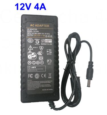 12V Schalt Netzteil 12V 3A 4A 5A 6A 7A 8.5A 10A 60W 72W 84W 102W 120W LCD Monitor LED-streifen AC DC Adapter Ladegerät: Braun