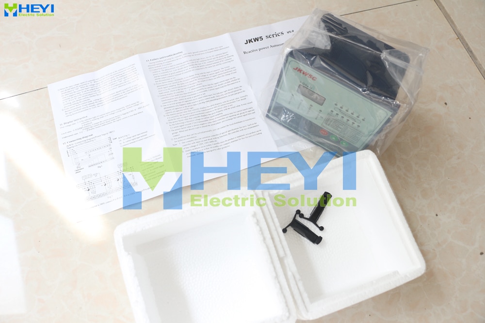 JKW5C / JKL2C power factor correction equipment 220v 50hz 8steps Reactive power automatic compensation controller