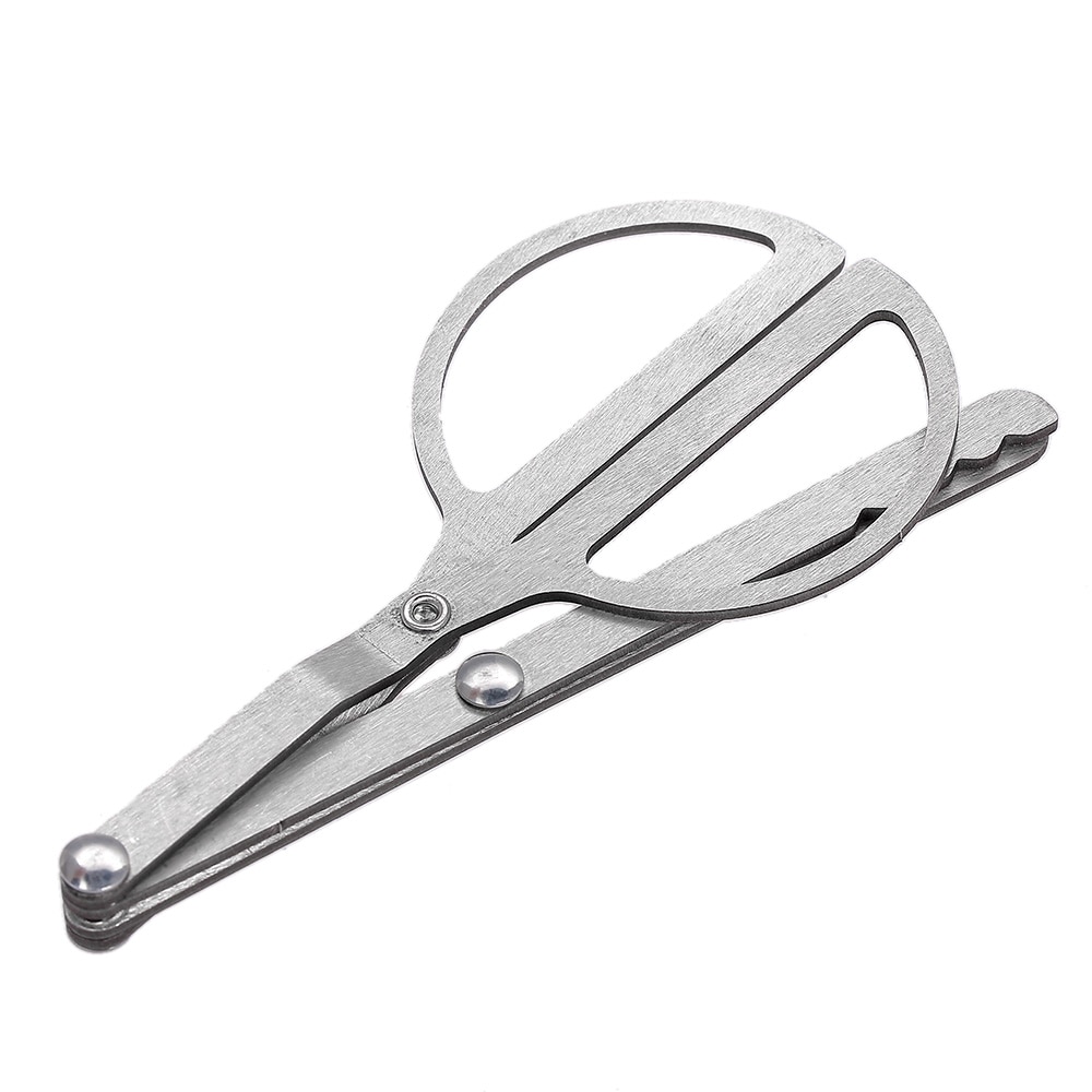 Lixada-Pinzas plegables para estufa de leña, grabador de troncos, pinza de barbacoa para Picnic, herramienta para exteriores, senderismo, viaje, Picnic, equipo de Camping