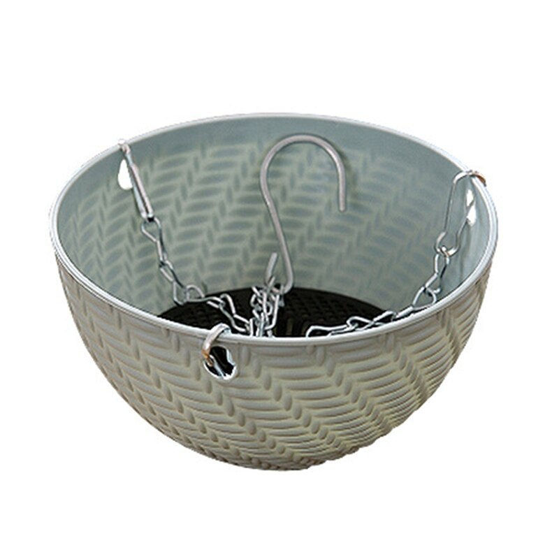 Plants Hanging Basket for Succulents cacti Grasses Drainer Flowers Indoor Outdoor Plant Hanger Flower Basket Hanging Planter: Blue