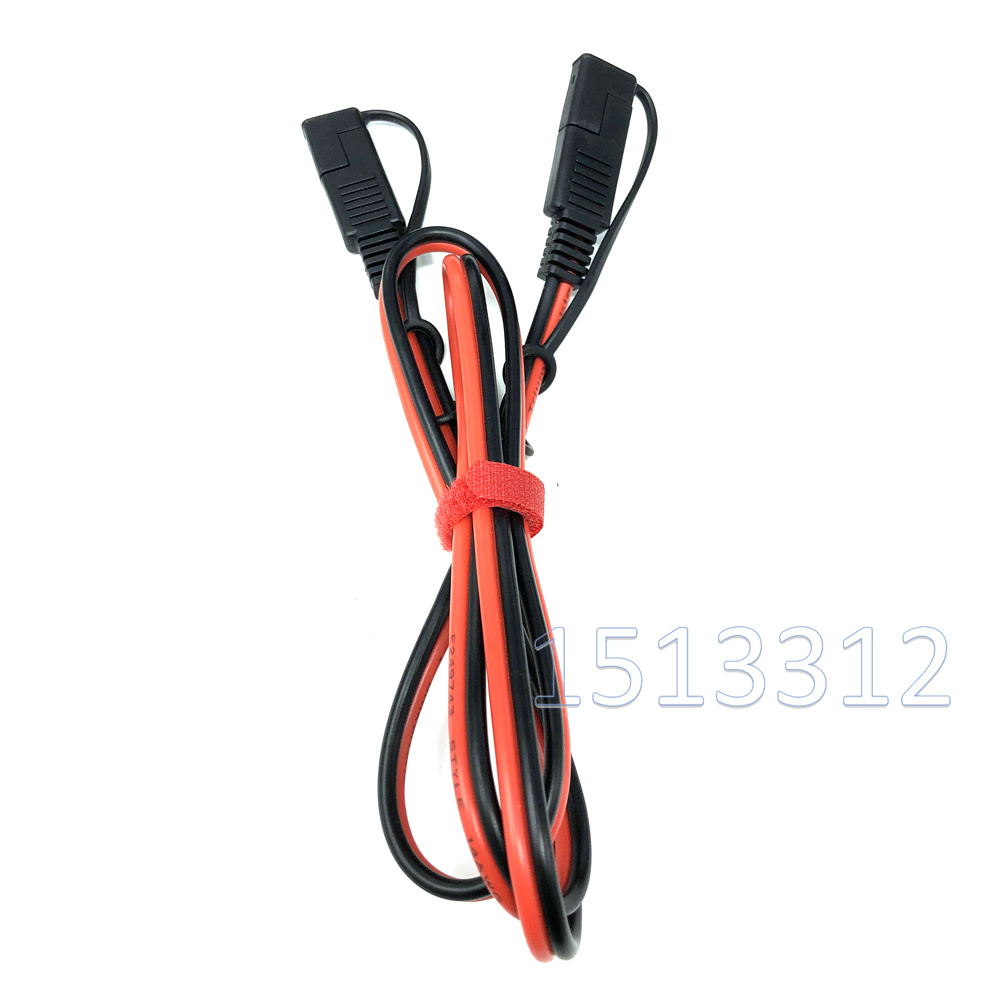 14AWG 100CM SAE TO SAE Quick Disconnect Extension Cable Sae Power Connector Heavy Duty With Dust Cap