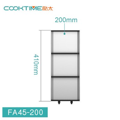 Kitchen Drawer Storage Box Thick Stainless Steel Partition Box dao cha he Tool Box Cabinet Tableware Storage Shelf: Army Green