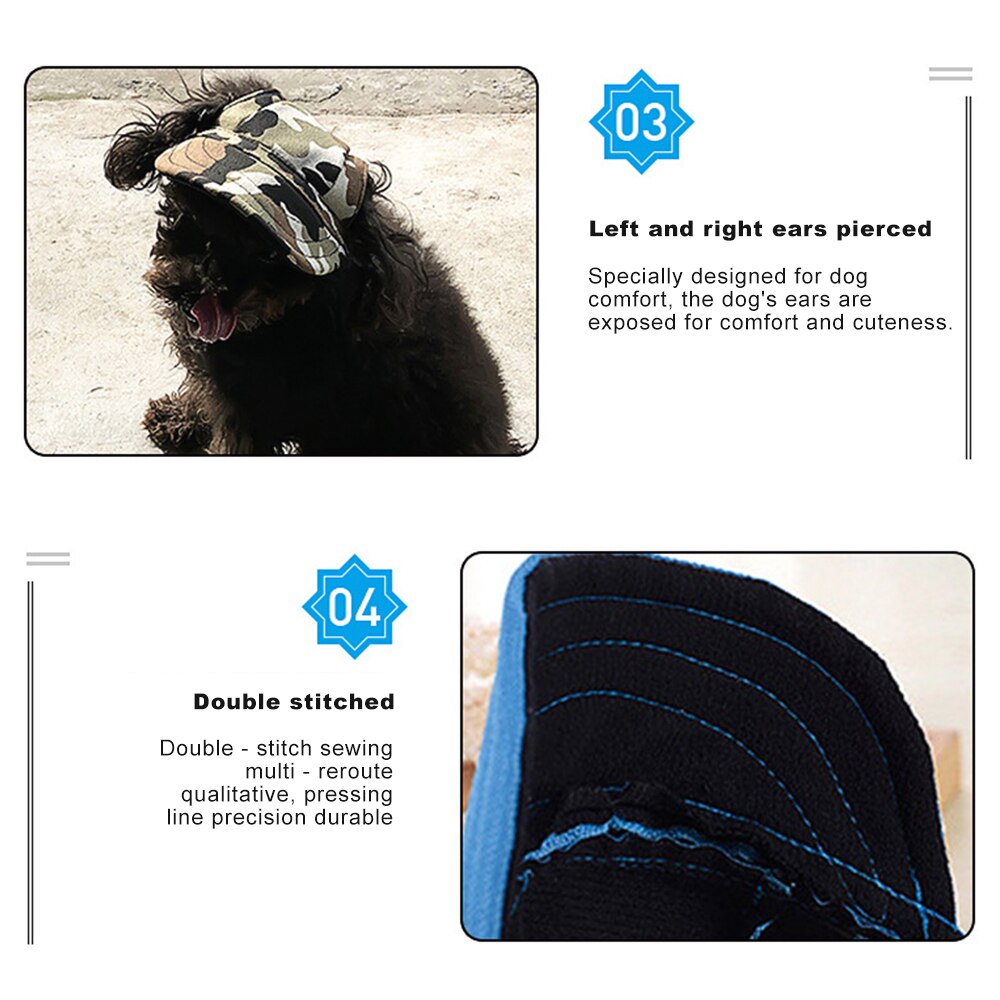 Zomer Hond Cap Doek Mesh Ademend Huisdier Hoed Voor Hond Outdoor Accessoires Wandelen Sport Producten Draagbare Comfortabele Hoed