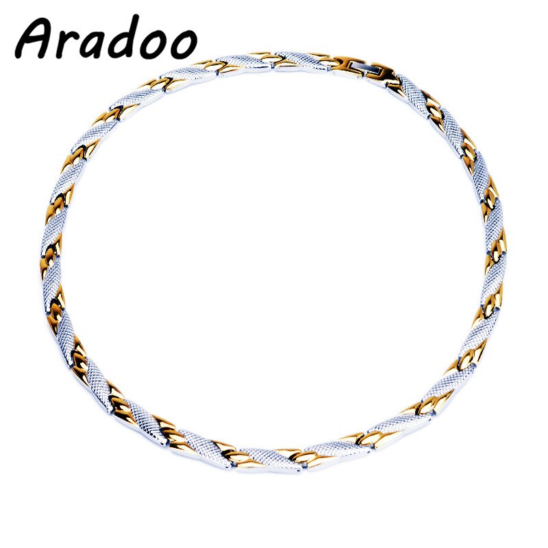 ARADOO Magnetic Health Energy Anti-Radiation Strengthen Immunity Stay Slim Improve Skin Magnet Necklace