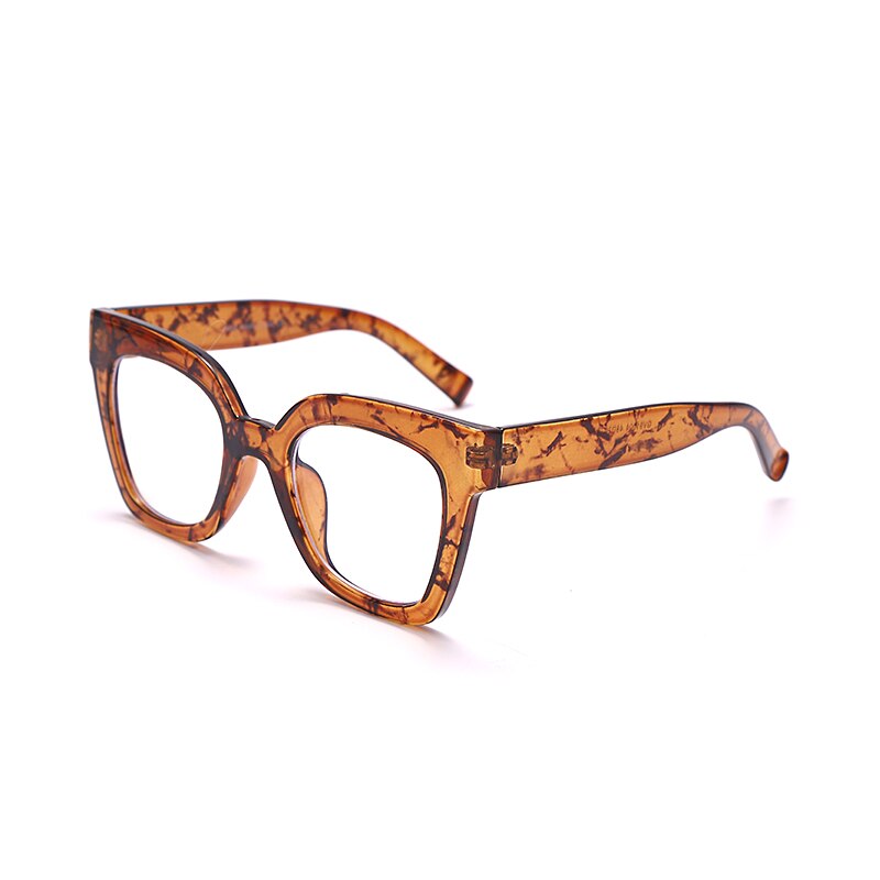 Lunettes Vintage oeil de chat carrées Anti-bleu, monture optique d'ordinateur, classiques pour femmes et hommes, monture avec lentilles UV400: 4