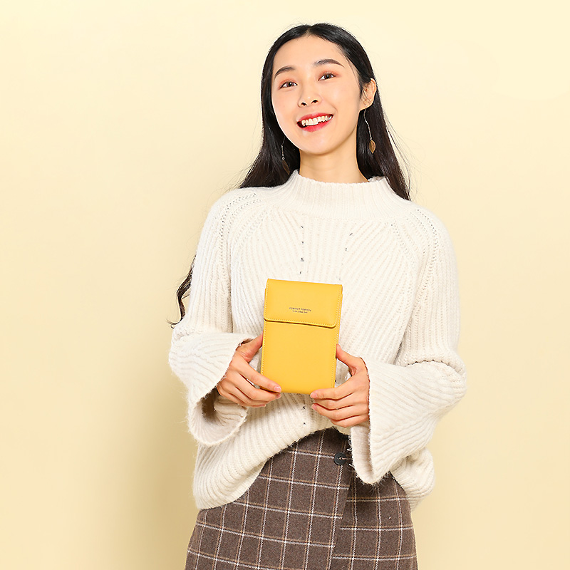 WEICHEN Mini femmes sacs à bandoulière femme téléphone portefeuille femmes sac de messager concepteur petit sac à bandoulière dames portefeuille sac à main