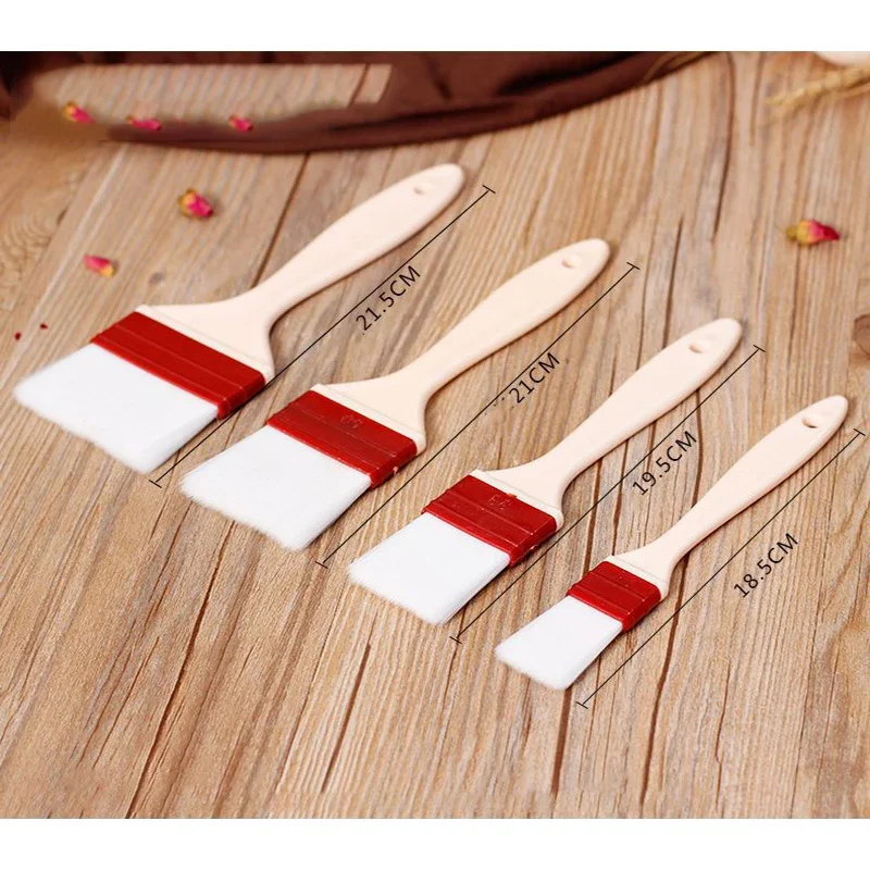 1 Stuk 4 Stijl Nylon Borstel Koken Borstel Bakken Bakvormen Brood Cook Borstels Pastry Olie Bbq Insmeerborstel Keuken Gereedschap