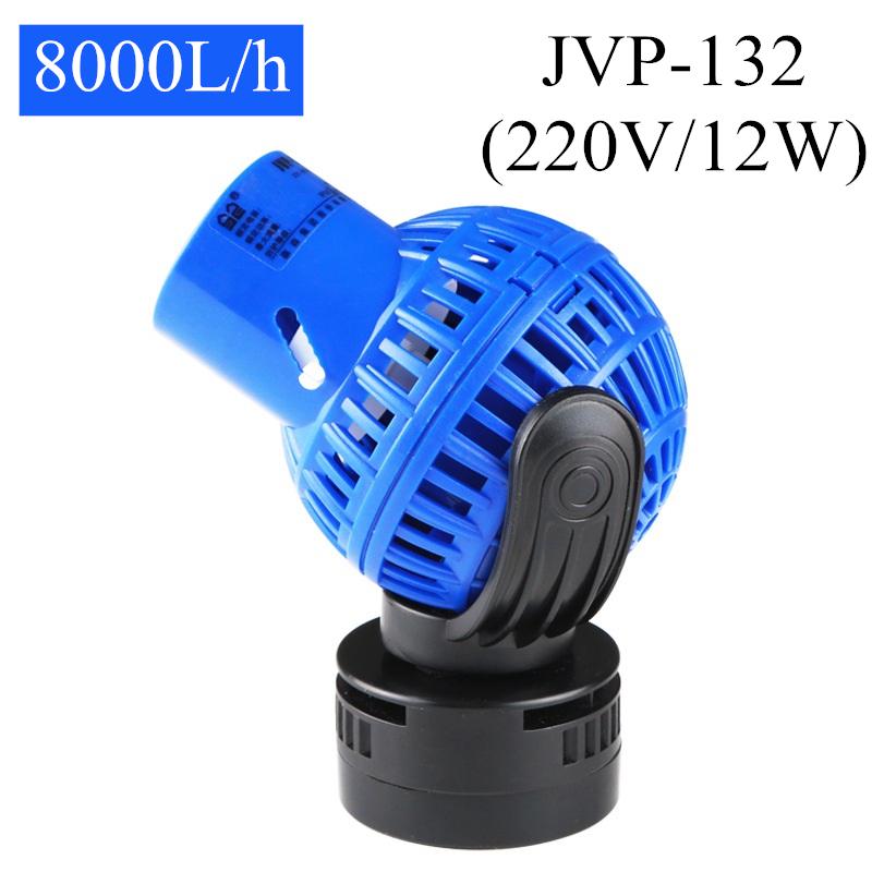 360dergee Aquarium Wave Maker Pump Single Double Head Adjustable Direction Seawater Freshwater Wave Pump For Fish Tank Surf Pump: JVP132-12 W