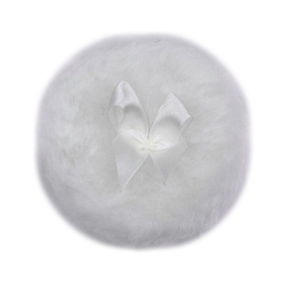 Esponja de polvo esponjosa grande Ultra suave, lavable, reutilizable, de terciopelo, para cara y cuerpo, esponjas de polvo sueltas, herramienta de maquillaje en seco y húmedo