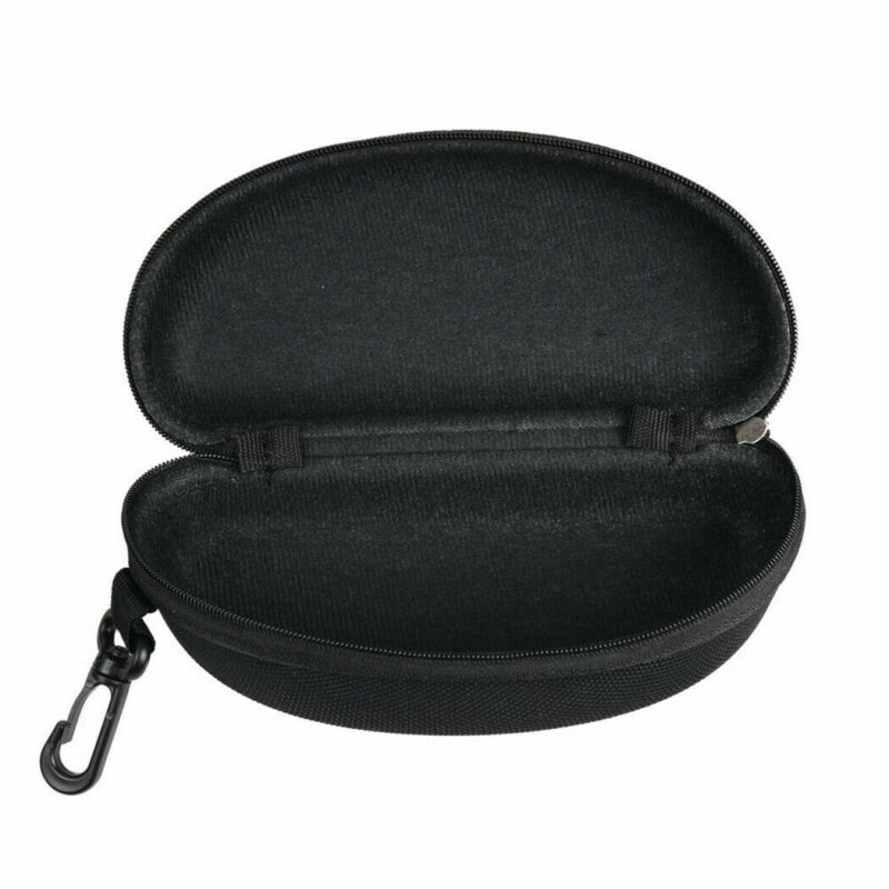 Gafas de sol con cremallera resistente a la presión, Estuche portátil duro, caja de anteojos, funda, bolsa, accesorios de viaje, bolsas de almacenamiento
