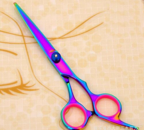 Dog Grooming scissors 6 Inch Pet Cutting Thinning Curved shears kit