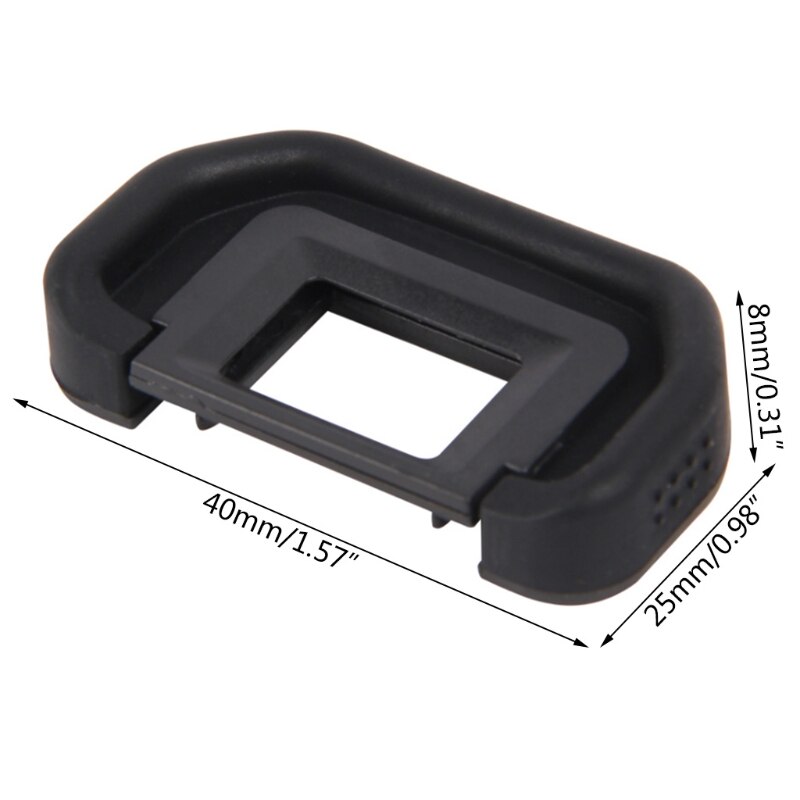 G5AA 2 sztuk Eyecup EB guma kompatybilny z Canon60D 70D 80D EOS 300 EOS 750 oko kawałek osłona ochronna wizjer gogle