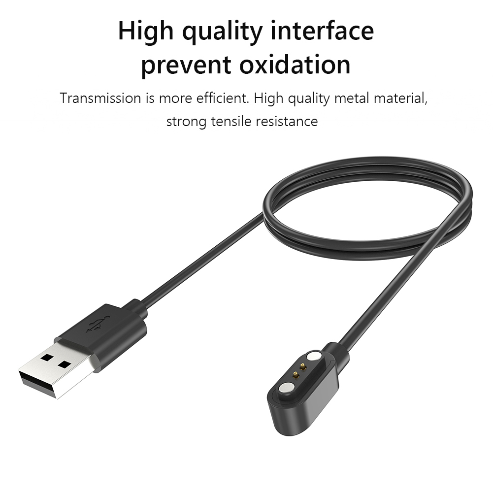 Magnetic Watch Charger for COLMI C60/C61/i20 USB Replacement Charger Watch Charging Cable Replacement Watch Accessories