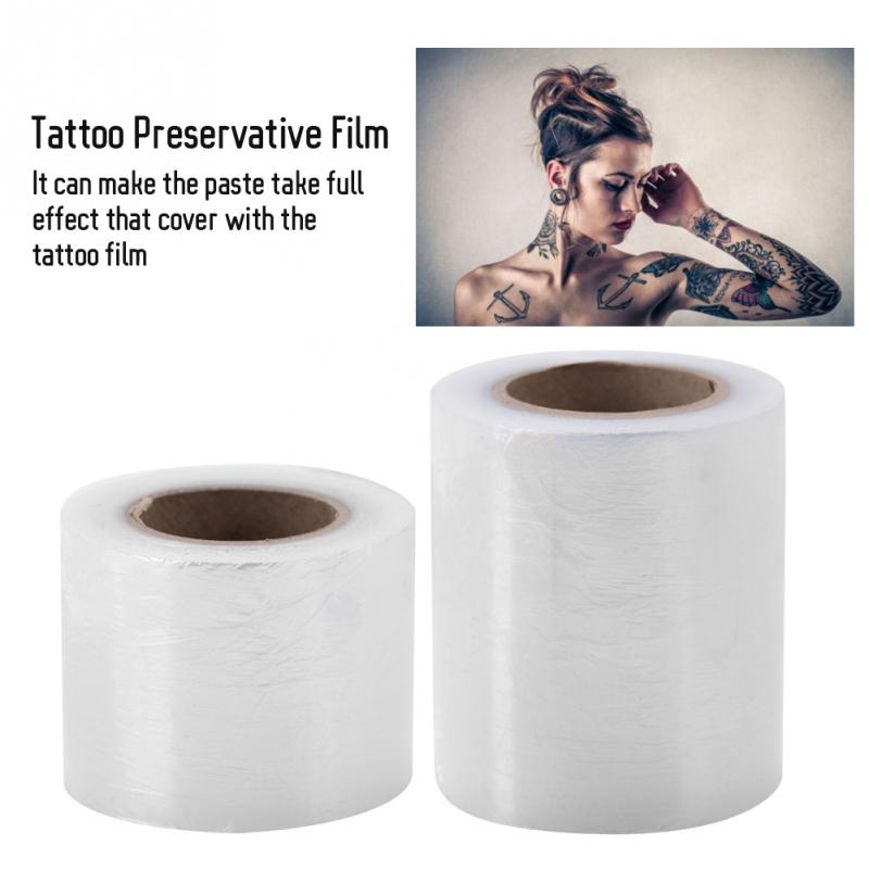 Tatovering wrap 200m semi-permanente øjenbryn læbe tatovering film barriere konserveringsfilm microblading tatovering tilbehør øjenbryn cover