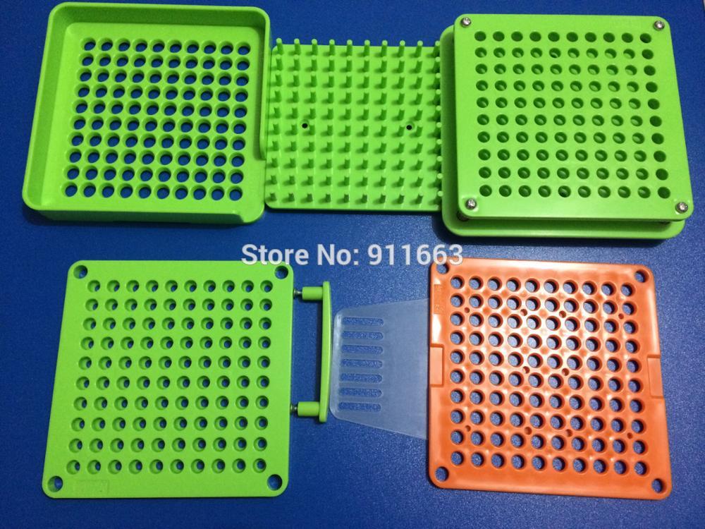 (00# Capsule)100 holes ABS material manual capsule fillers,capsule filling machine,capsulator with tamping tool( 6 parts in all)