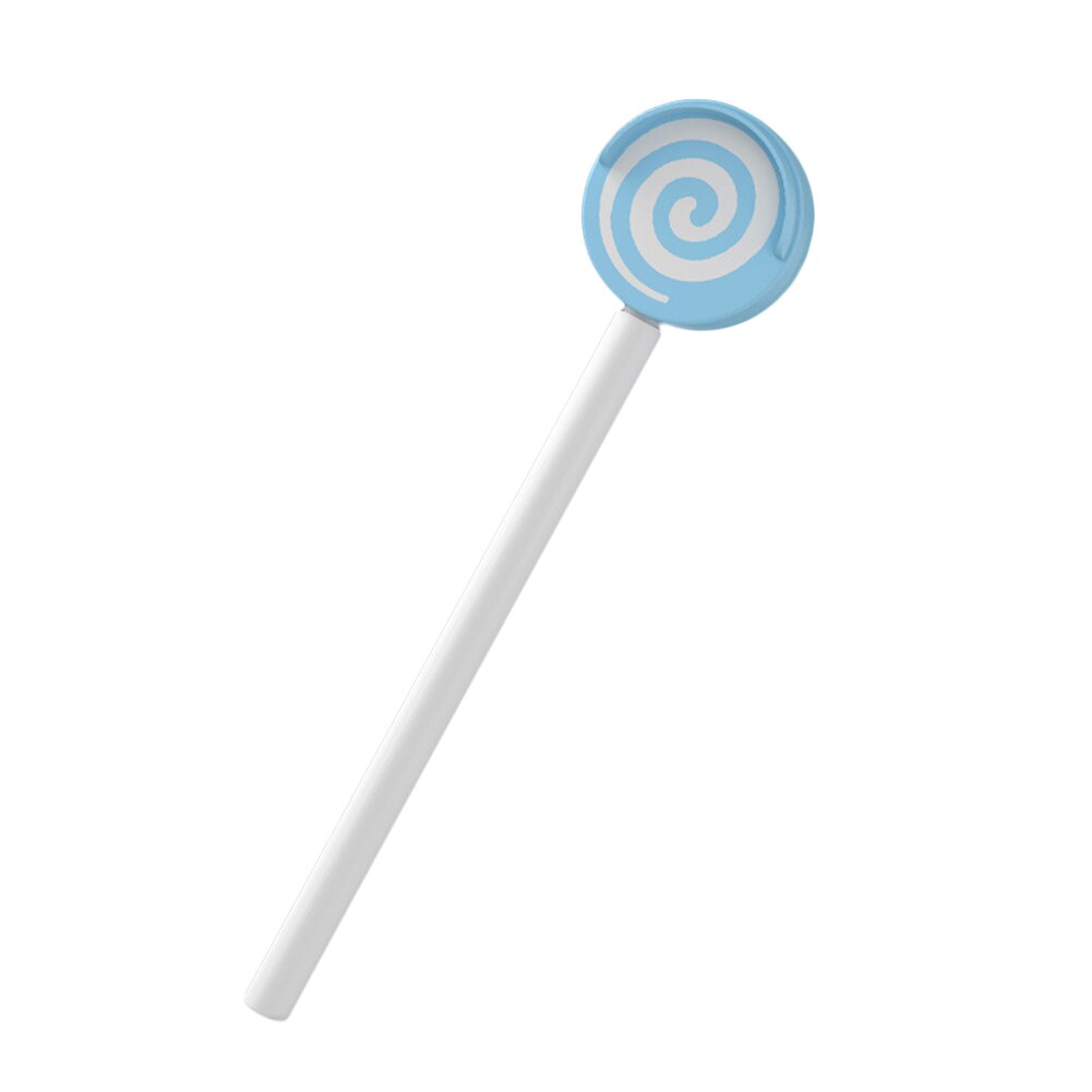 Lollipop Kindje Tong Borstel Kind Tong Schraper Schoner Baby Care Voor Baby Kids Waggel Kinderen Kerst: Sky Blue