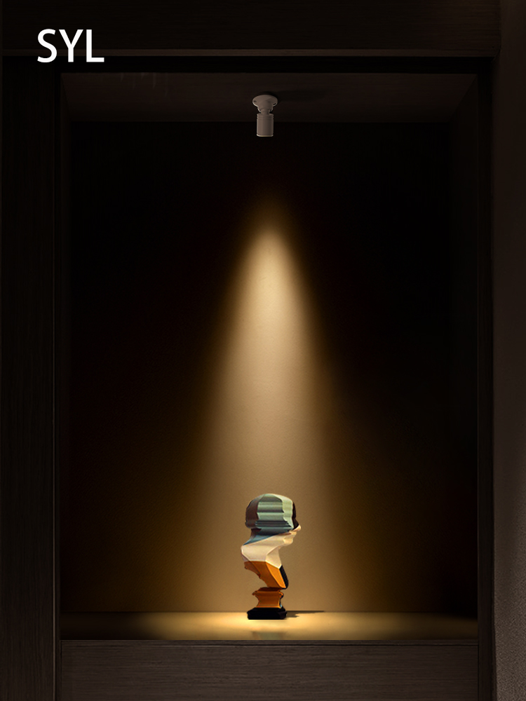 Led Mini Spots Opbouw Spot Light Kleine Stralingshoek 7 Graden 15 Graden Foco Kast Verstelbare Sfeer Lamp