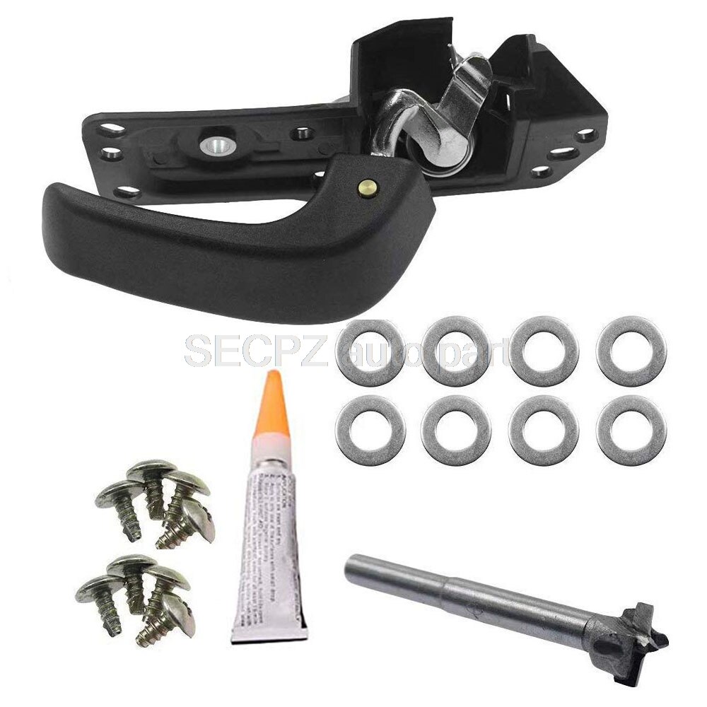 20833606 klamka wewnętrzna lewy sterownik z zestawem instalacyjnym dla 07-13 gmc Sierra jukon Chevrolet lawina Silverado podmiejski