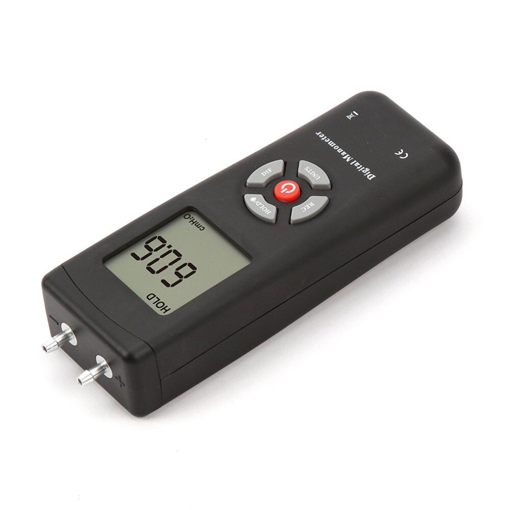 TL-100 Digital Manometer Luftdruck Meter Tragbare Druck Messgeräte Handheld U-typ Differential Druck Meter