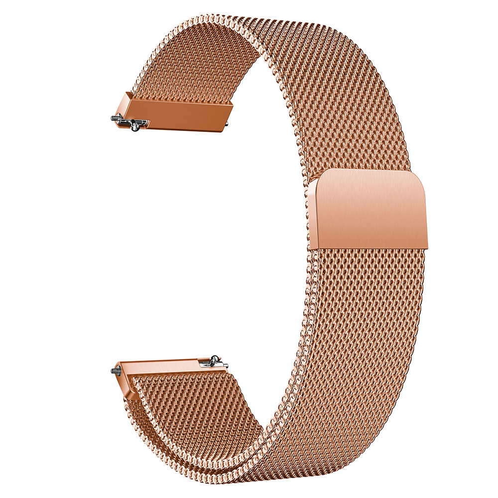 Voor huawei watch  gt 2 42mm gt  gt2 46mm horlogeband magnetische milanese armband roestvrij staal 20mm 22mm horlogeband: Roségoud / Gt 2 46mm