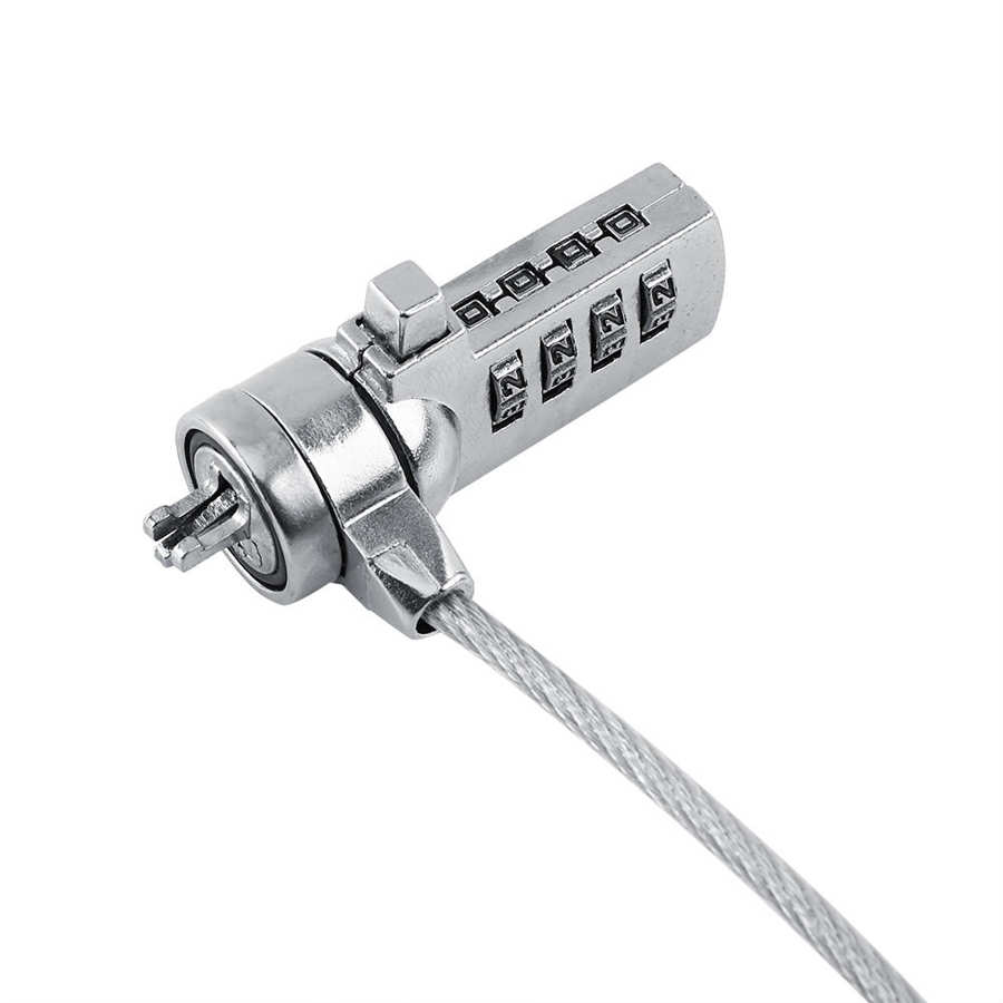 110cm Laptop Combination Security Lock Cable Chain Theft Deterrent 4 Digit Password For Notebook PC