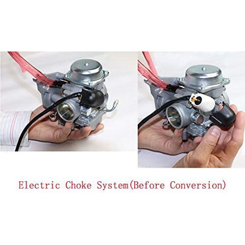 Manual Choke Conversion Kit Fits For Arctic Cat Electric Choke, 350 366 400 500 650 ATV