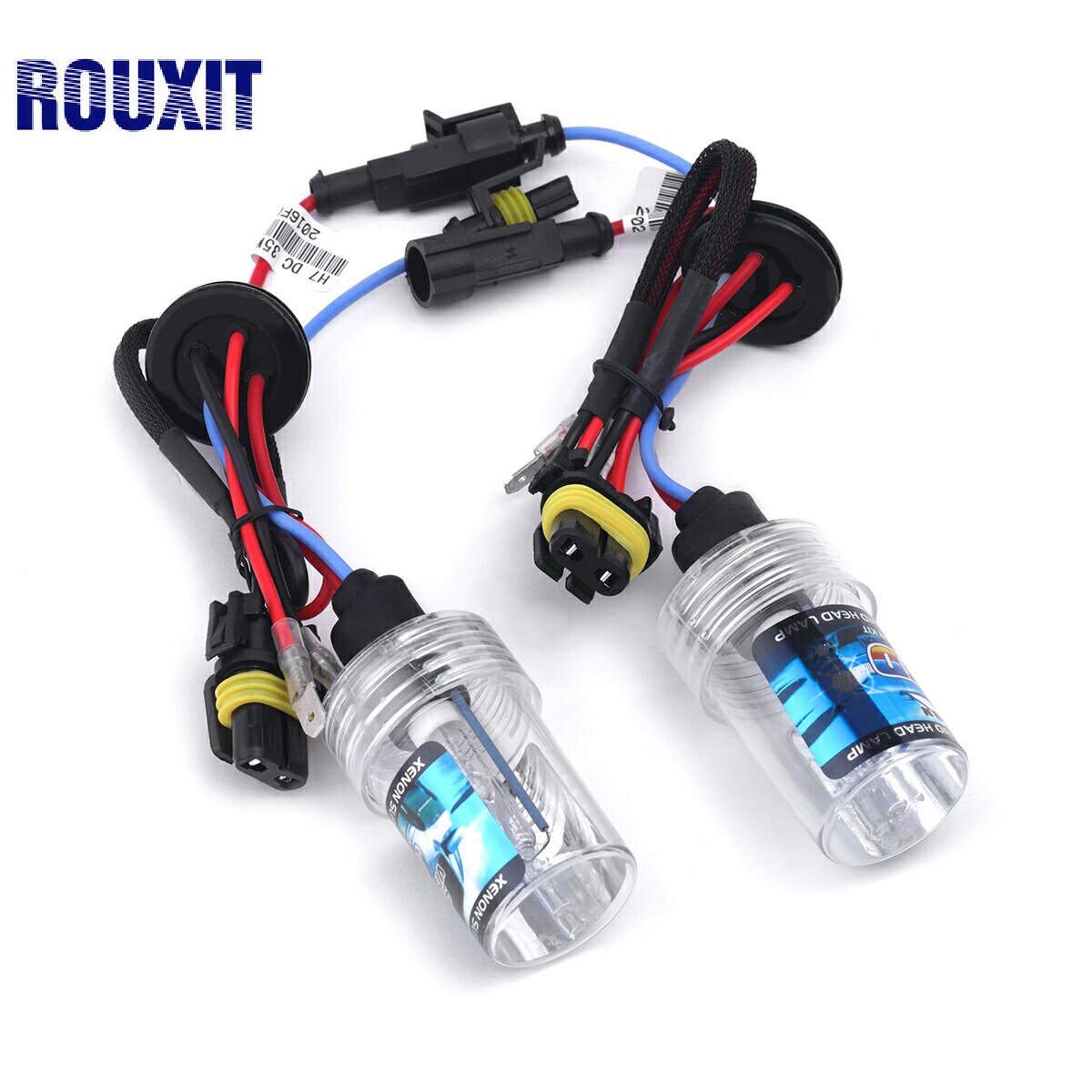 Hid xenon  h7 35w 6000k metal base pærer udskiftning 12v bilkørsel forlygte pære tågelygter auto forlygte pære